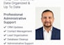 update your CRM, organize contacts and manage lead records